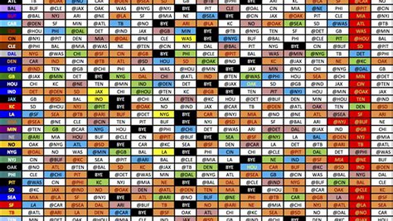 Nfl Schedule Pdf 2024