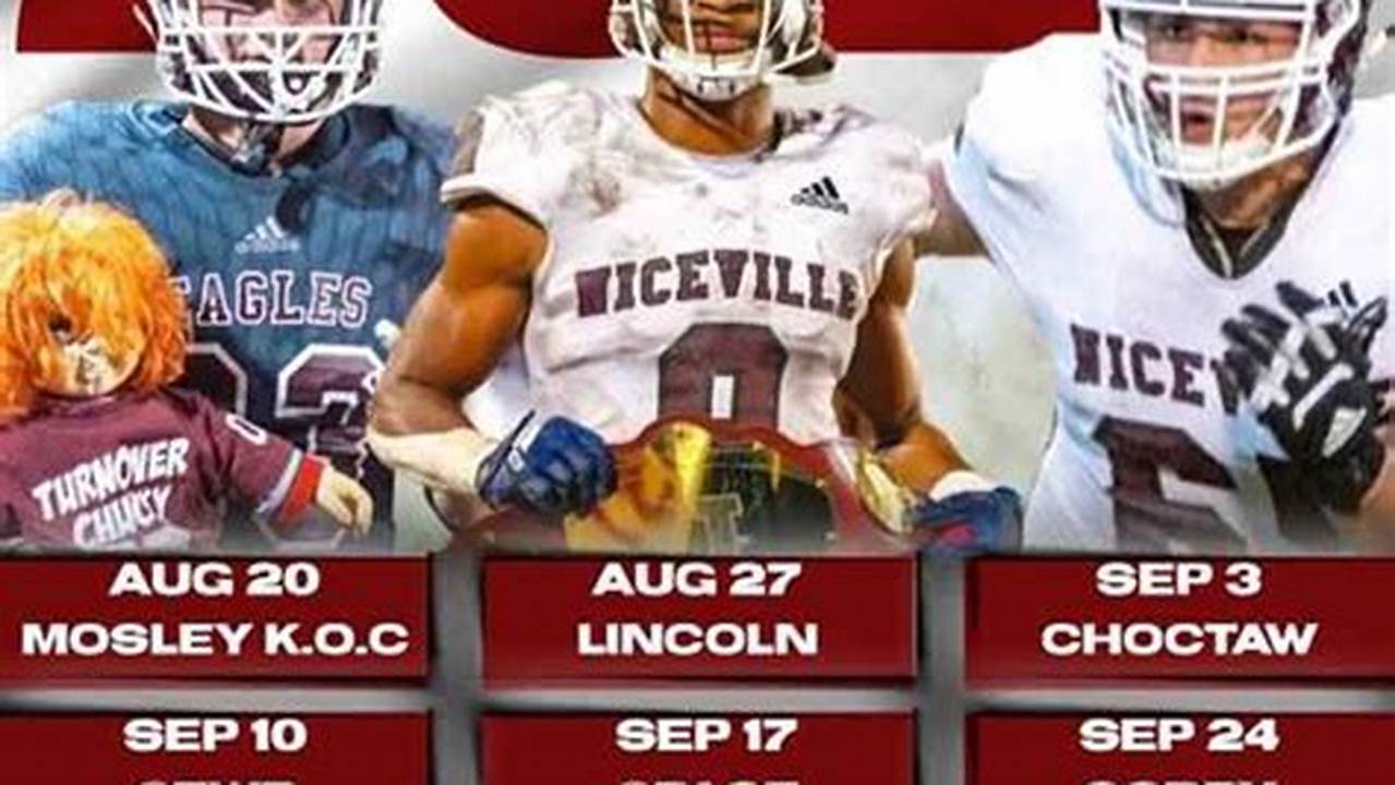 Niceville High School Football Schedule 2024