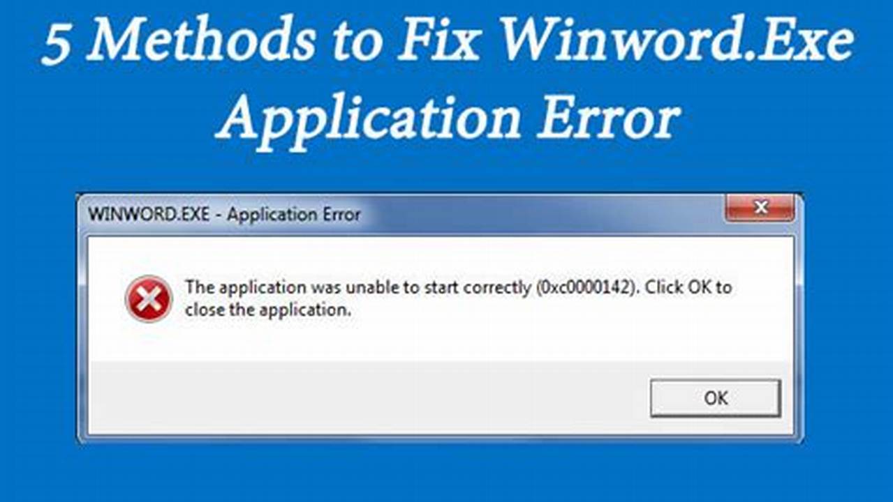 Nie Otwiera Się Dokument Word Winword Exe Windows Xp