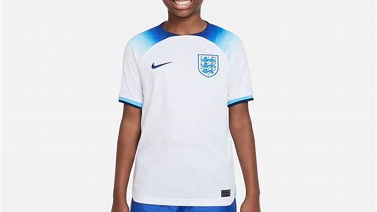 Nike England 2024 Home Shirt Junior Size
