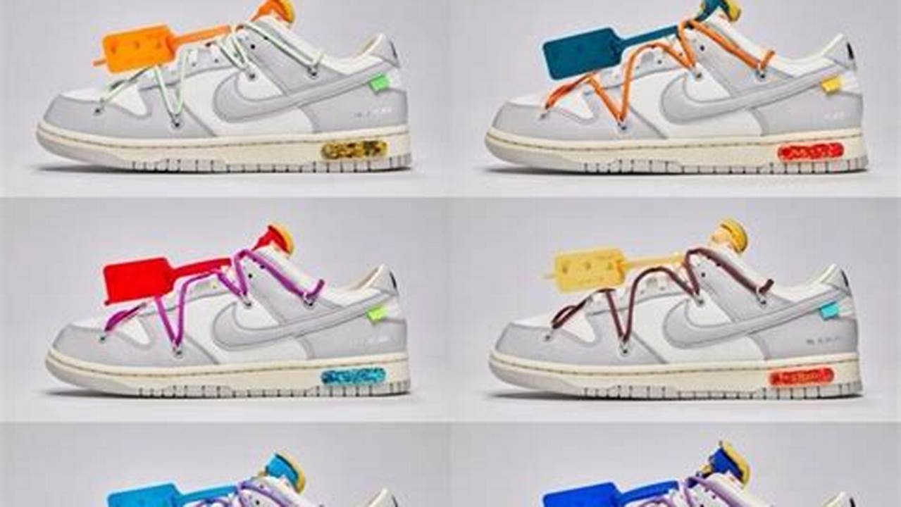 Nike Off-White Release Dates 2024