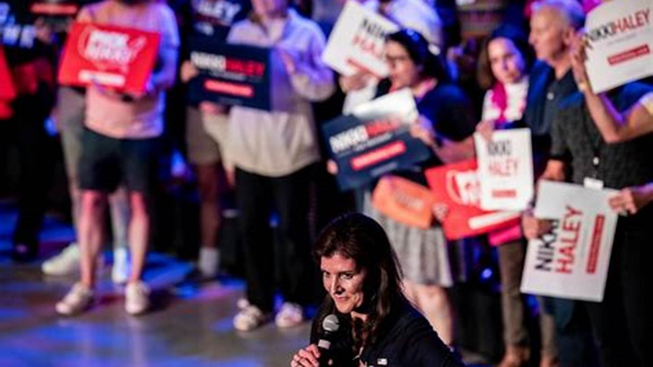 Nikki Haley Gets A Surprise Super Tuesday Win, Beating Trump., 2024