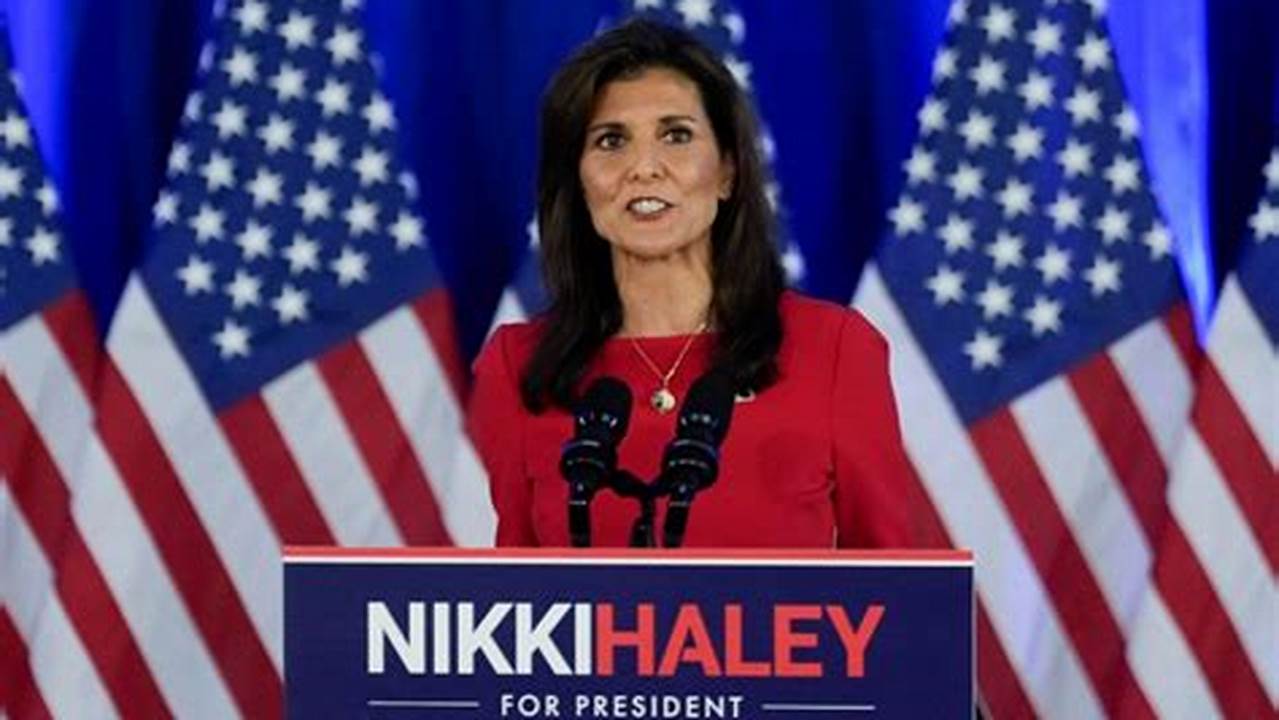 Nikki Haley Suspends Presidential Campaign., 2024