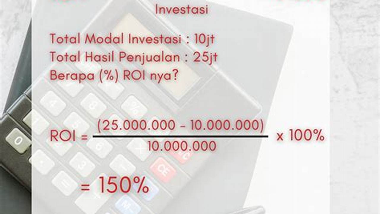 Nilai Investasi, Resep6-10k