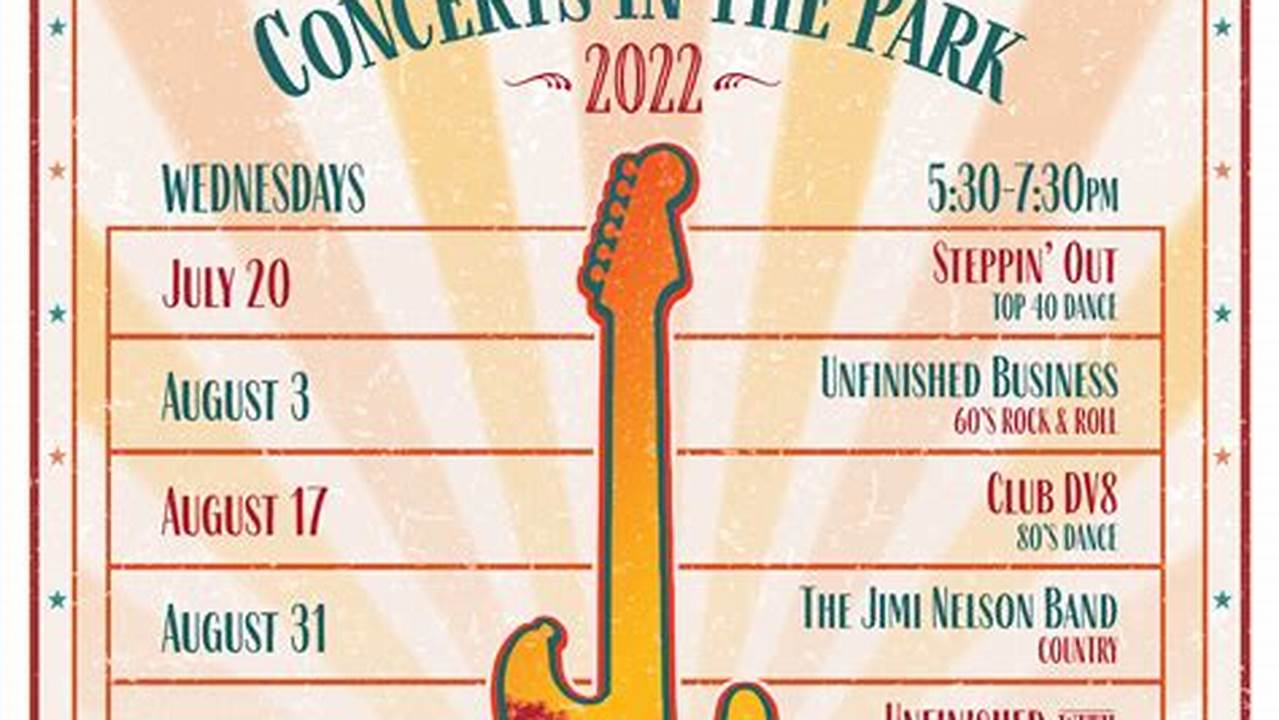 Nipomo Concerts In The Park 2024