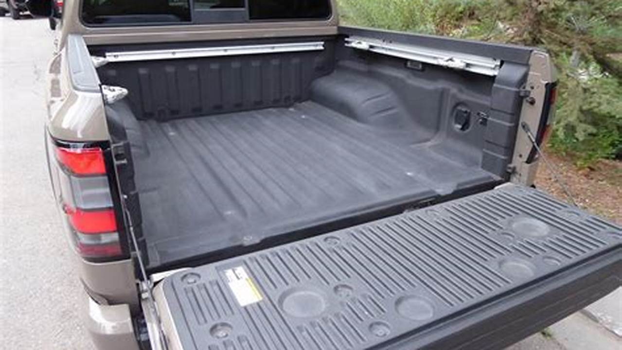 Nissan Frontier 2024 Bed Size