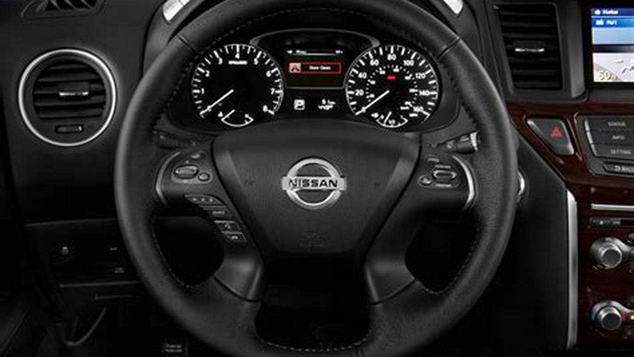 Nissan Pathfinder Steering Wheel Size