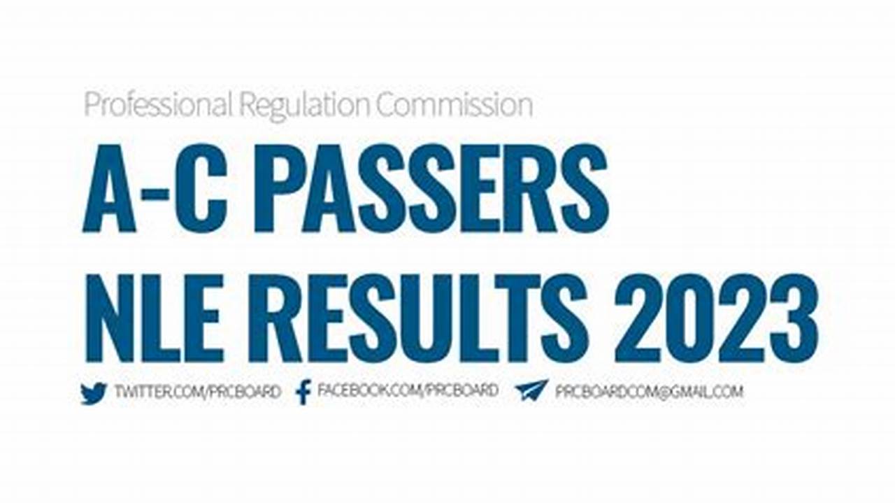 Nle Prc Result November 2024