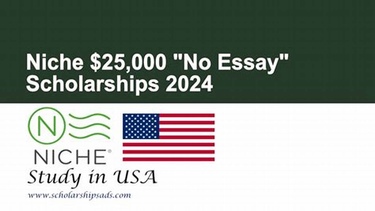 No Essay Scholarships 2024 For Undergraduates In Usa