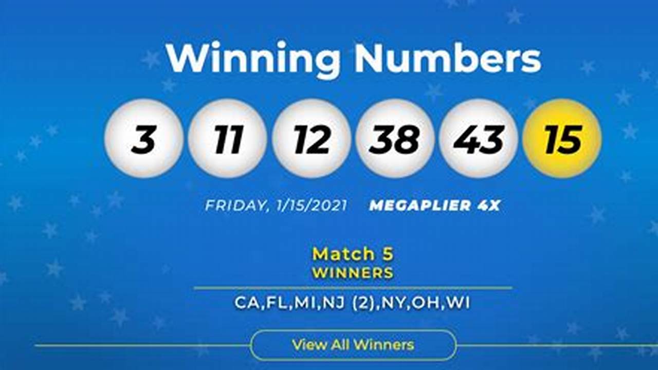 No Winning Ticket Was Drawn For Friday&#039;s Jackpot, Which Was Worth $236 Million., 2024