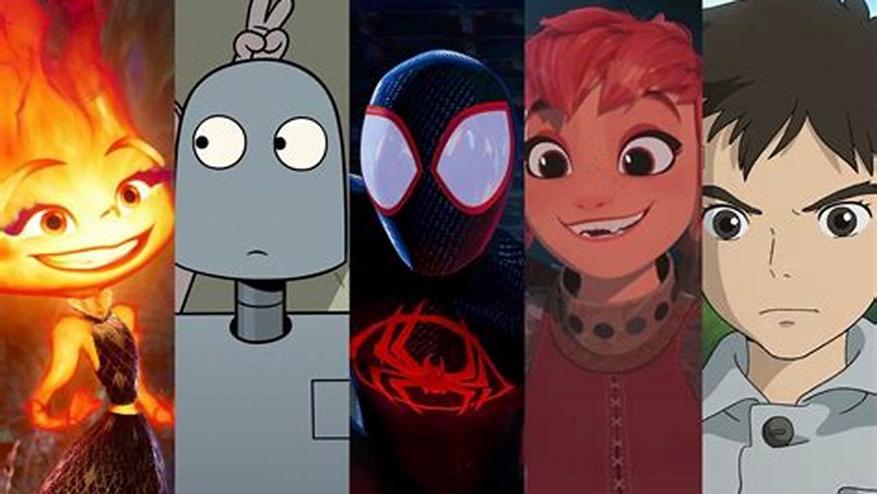 Nominadas A Mejor Película De Animación En Los Oscars 2024., 2024