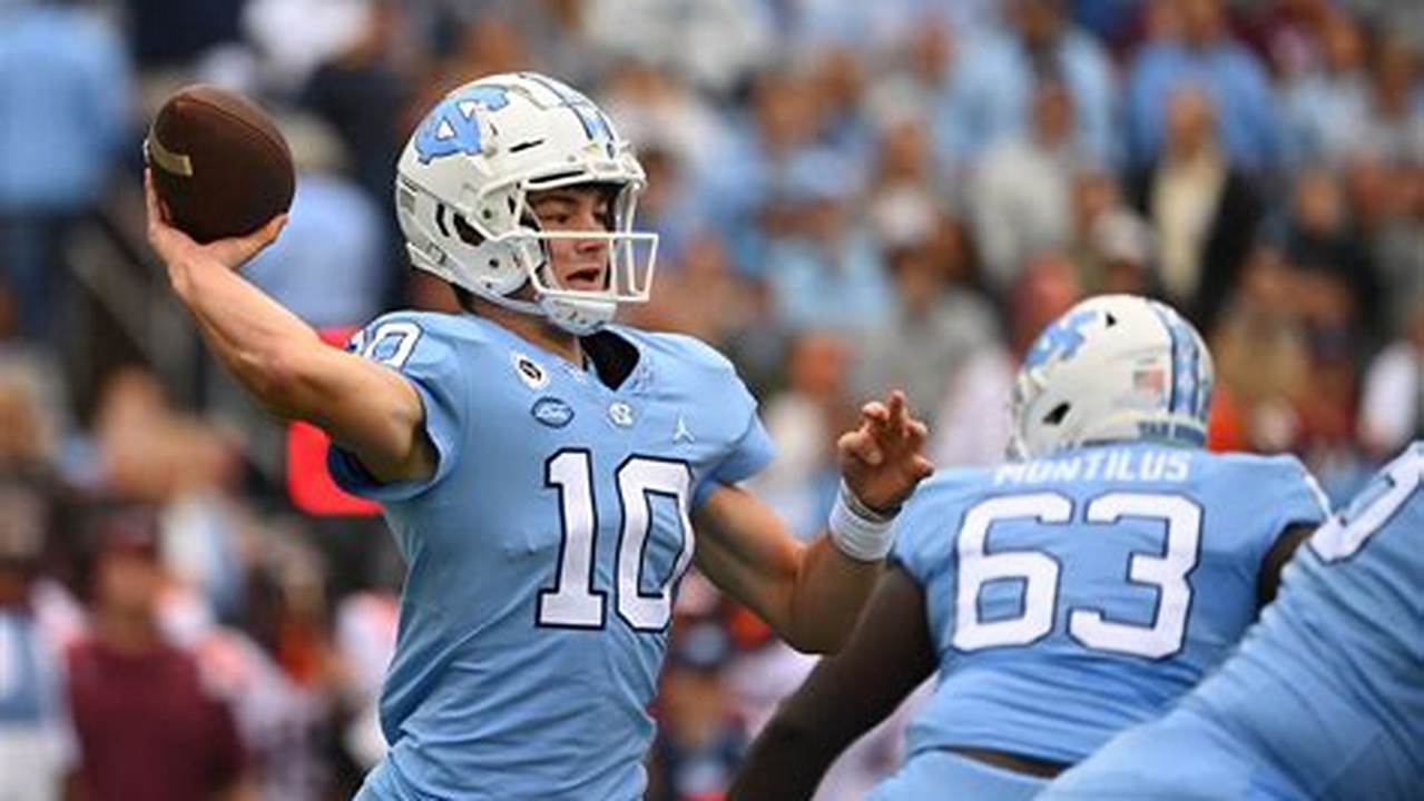North Carolina · Qb · Sophomore (Rs) I Don’t Have Any More Clarity On This Pick Than I Did In My Last Mock., 2024