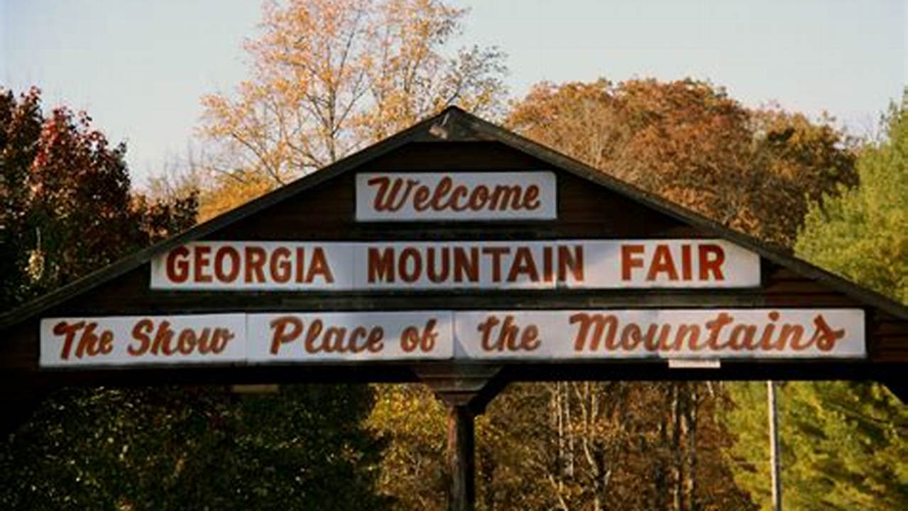 North Georgia Mountain Fair 2024