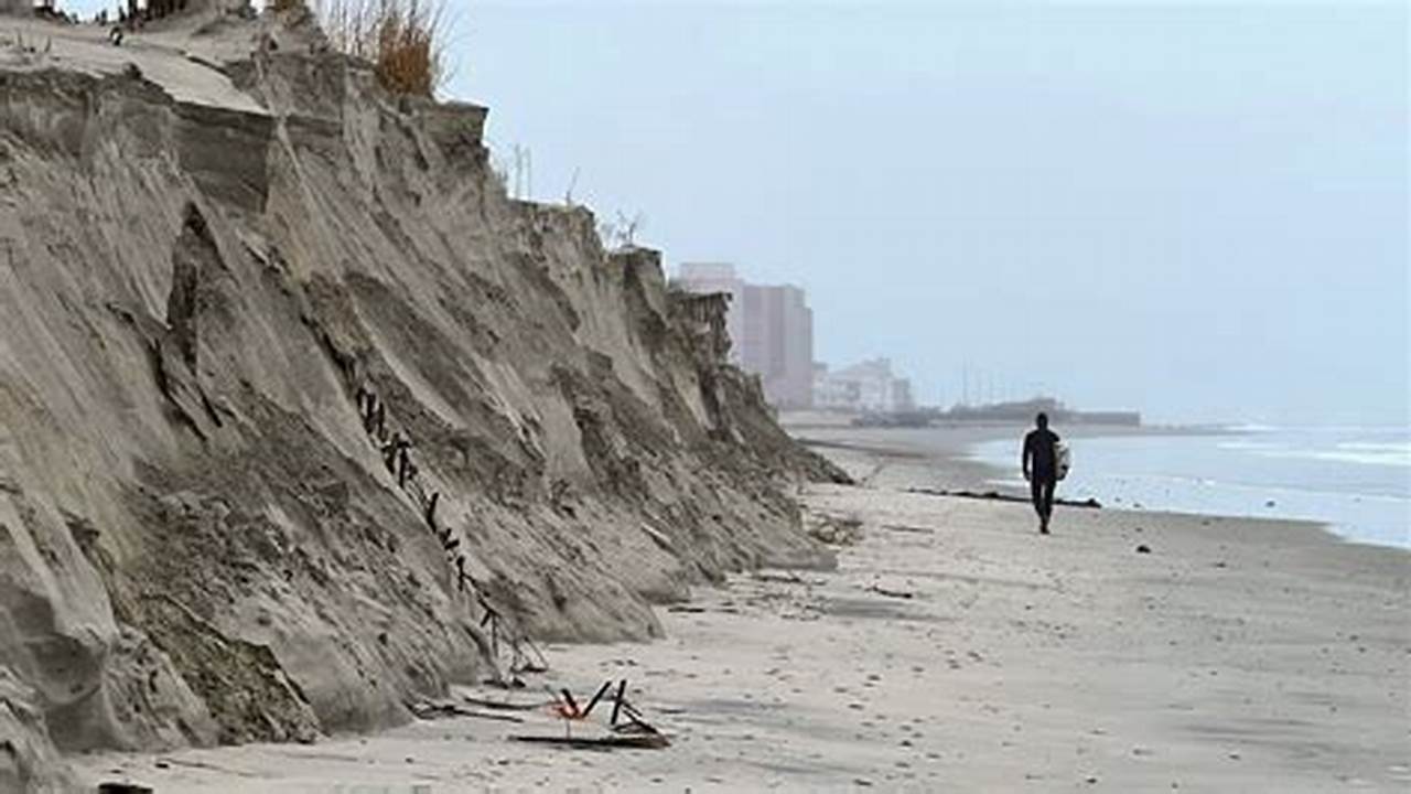 North Wildwood Beach Erosion 2024
