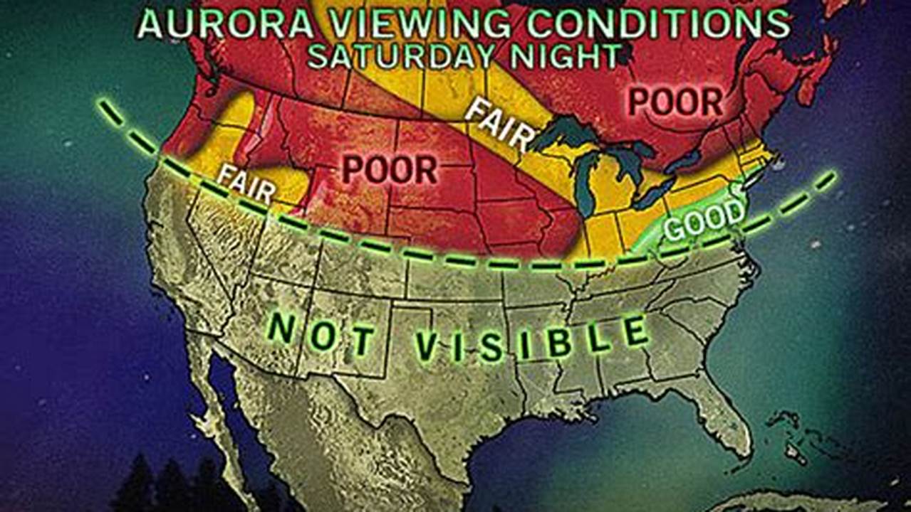 Northern Lights 2024 Usa Map