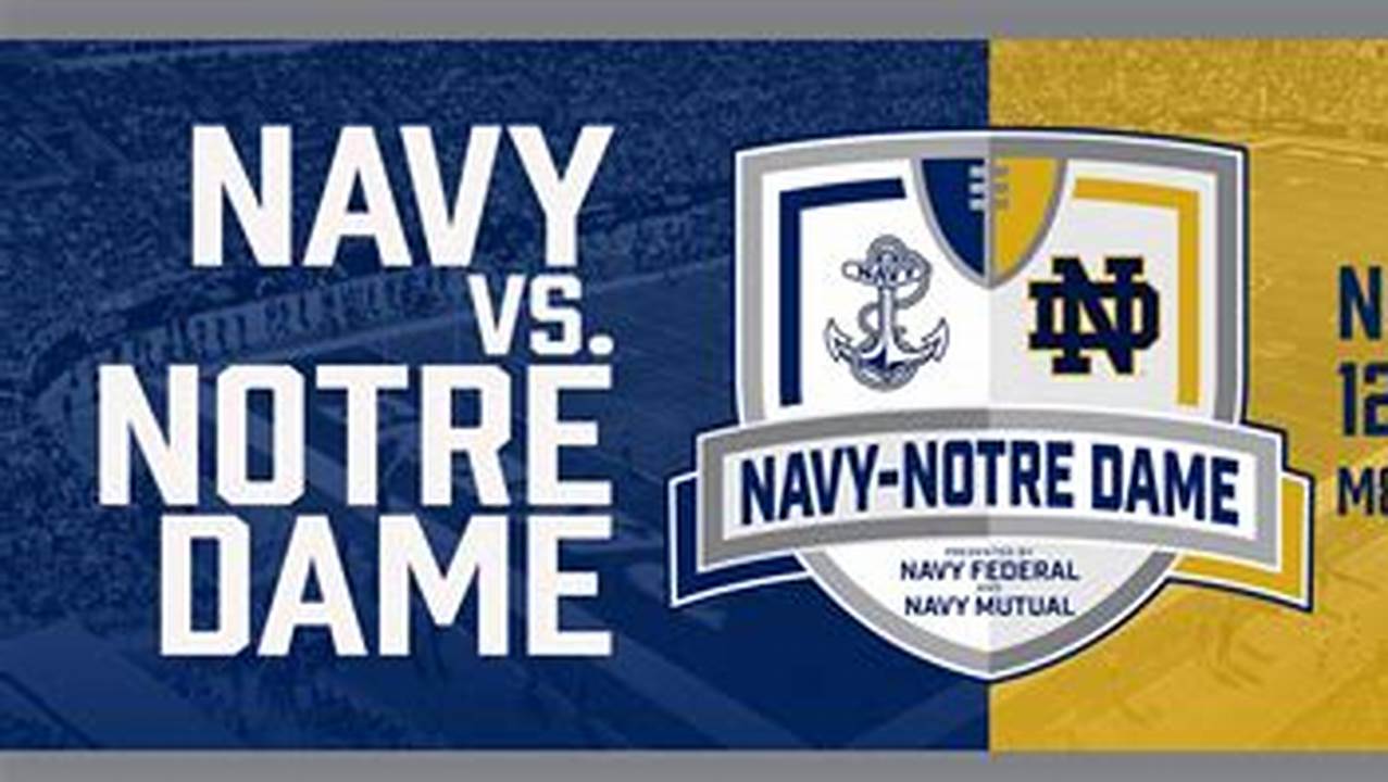 Notre Dame Navy Football Game 2024