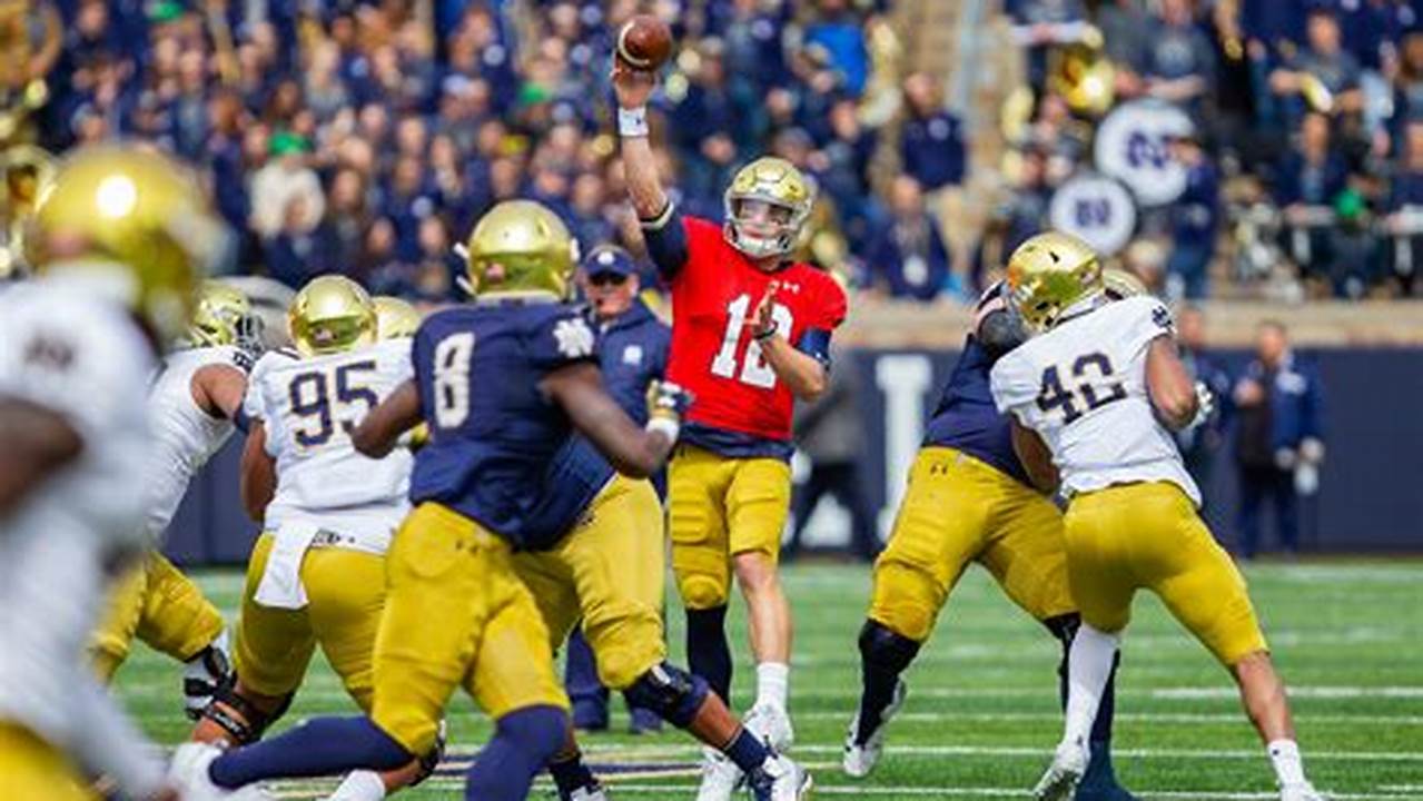 Notre Dame Spring Game 2024 Youtube