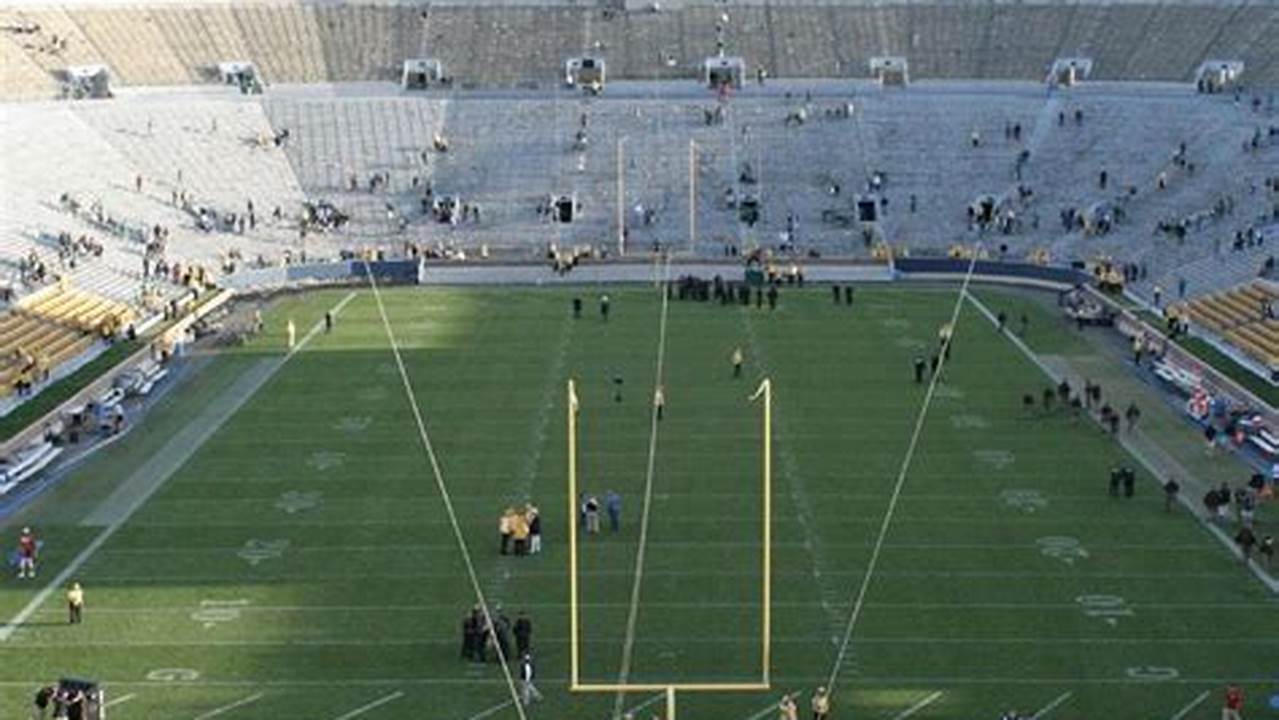 Notre Dame Stadium, South Bend, Indiana;, 2024