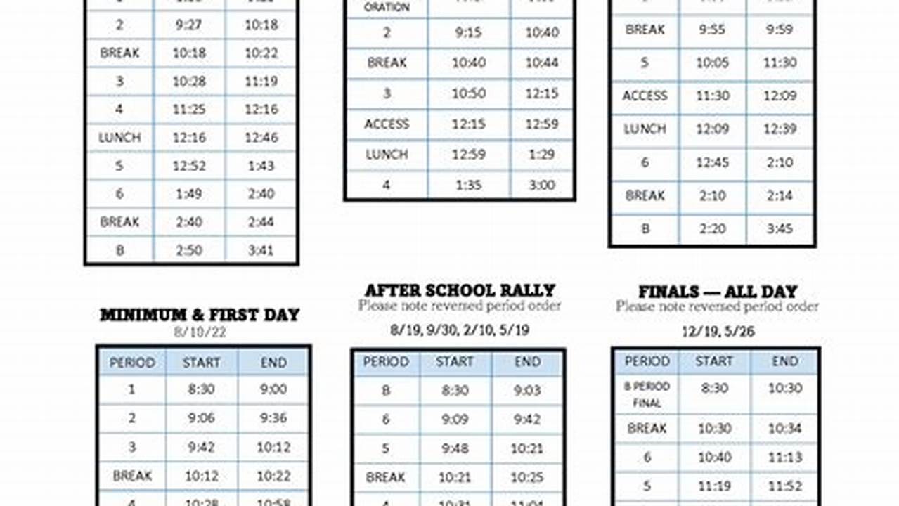 Nova Academy Bell Schedule 2024