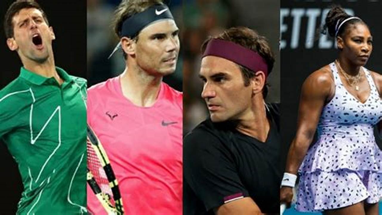 Novak Djokovic, Roger Federer, Rafael Nadal And Serena Williams Had The Tennis World On Their Shoulders For 20 Years., 2024