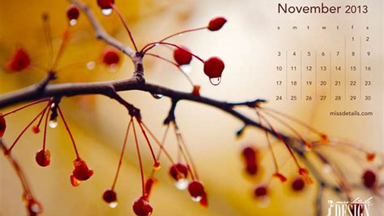 November 2024 Desktop Wallpaper Calendar