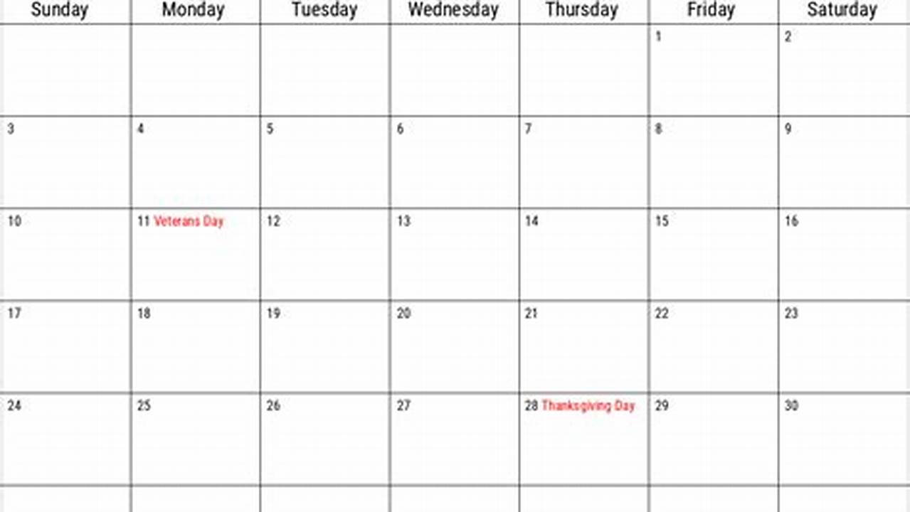 November December 2024 Calendar With Holidays List Of