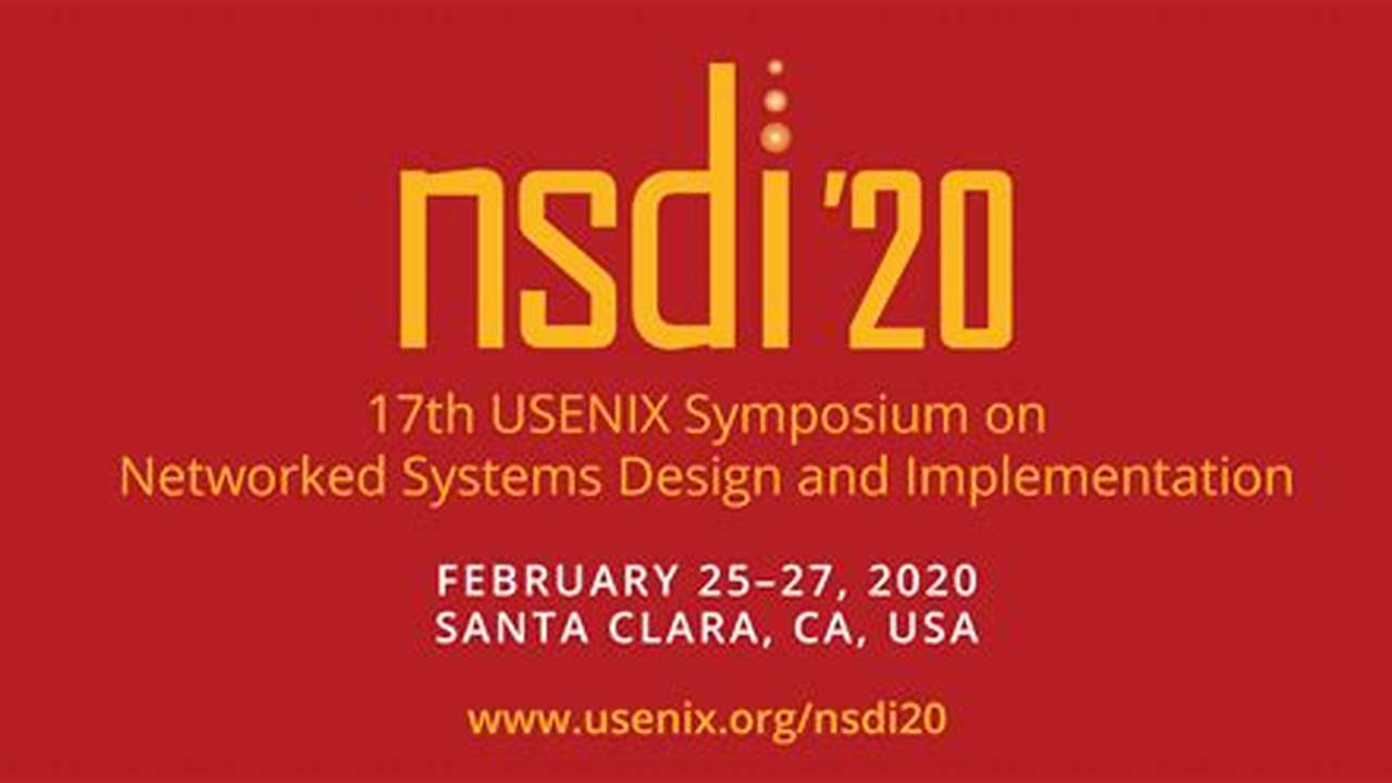 Nsdi 2024 Program Files