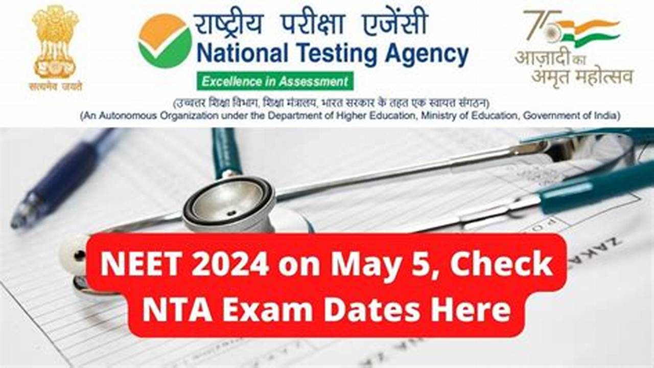 Nta Readies For Neet Ug 2024 On May 5, 2024, In 568 Cities., 2024