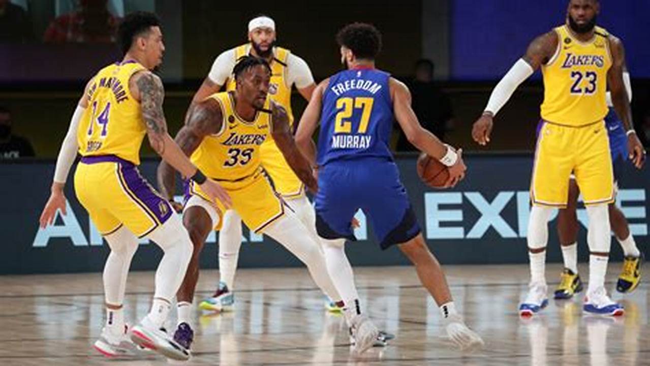 Nuggets Vs Lakers Series 2024