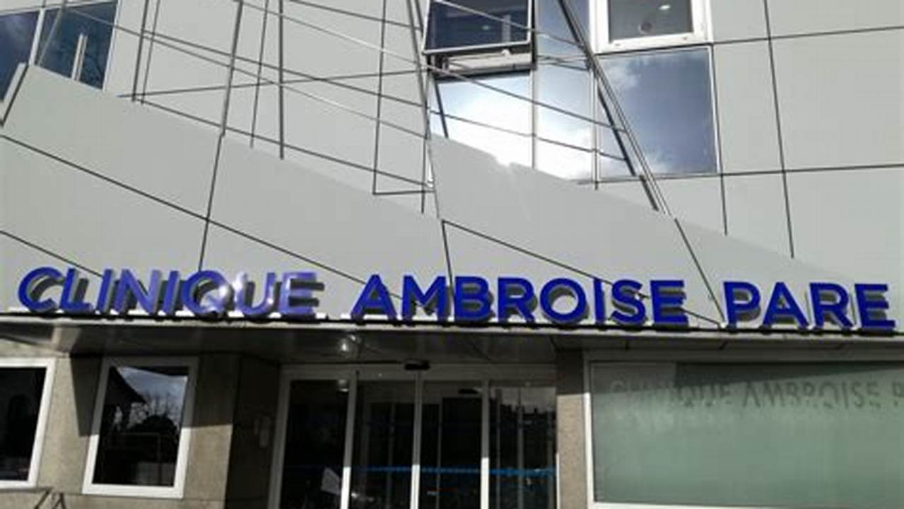 Numéro De Téléphone De La Clinique Ambroise Paré À Toulouse