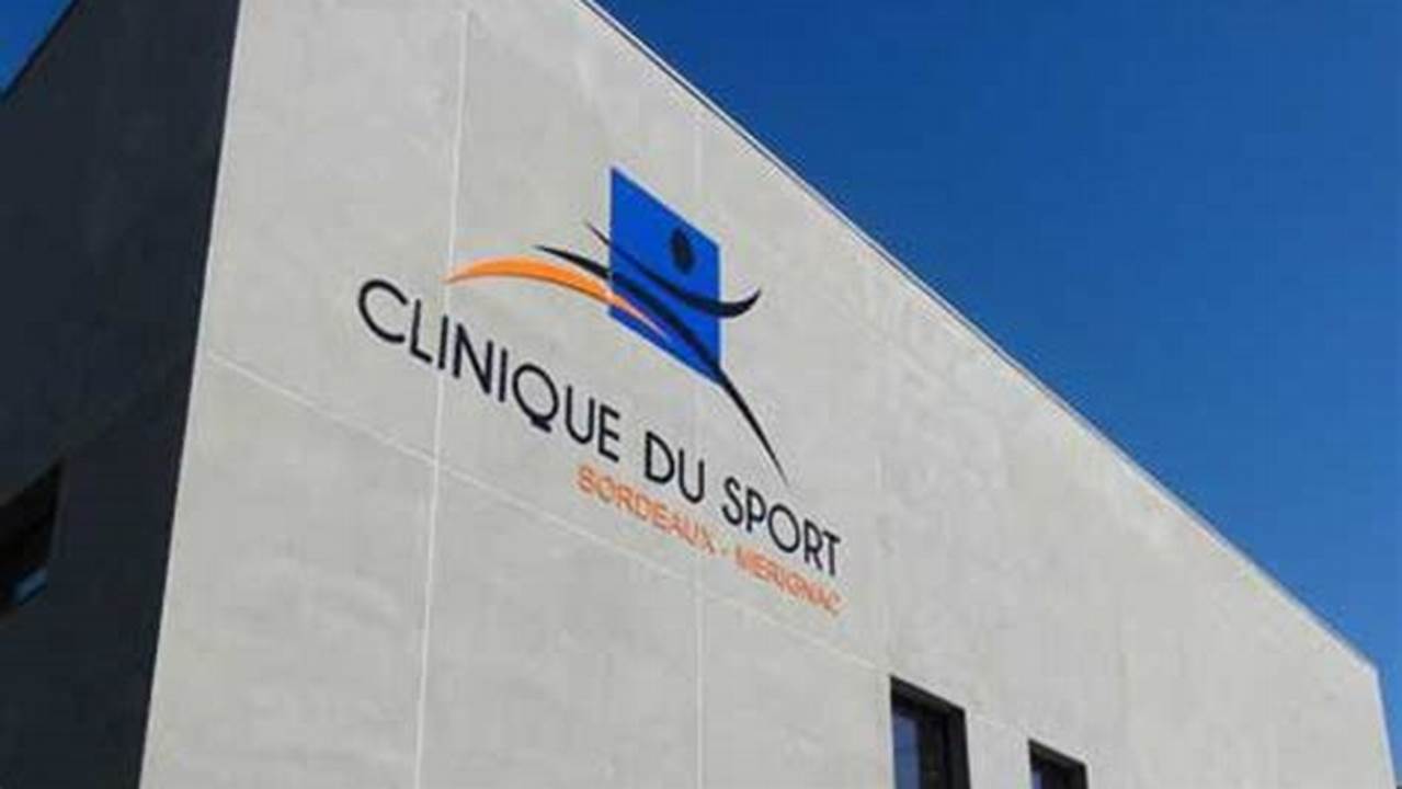 Numéro De Téléphone De La Clinique Des Sports À Mérignac