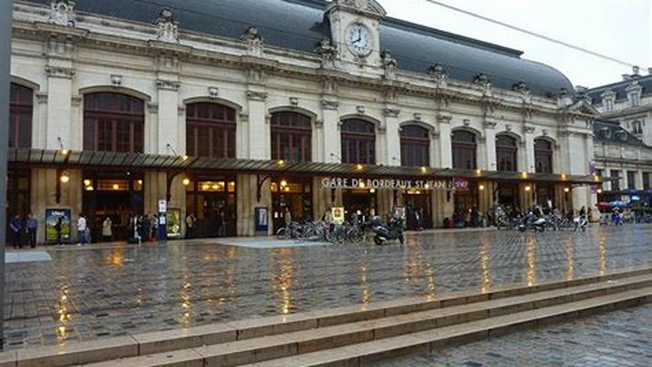 Numéro De Téléphone De La Gare De Bordeaux