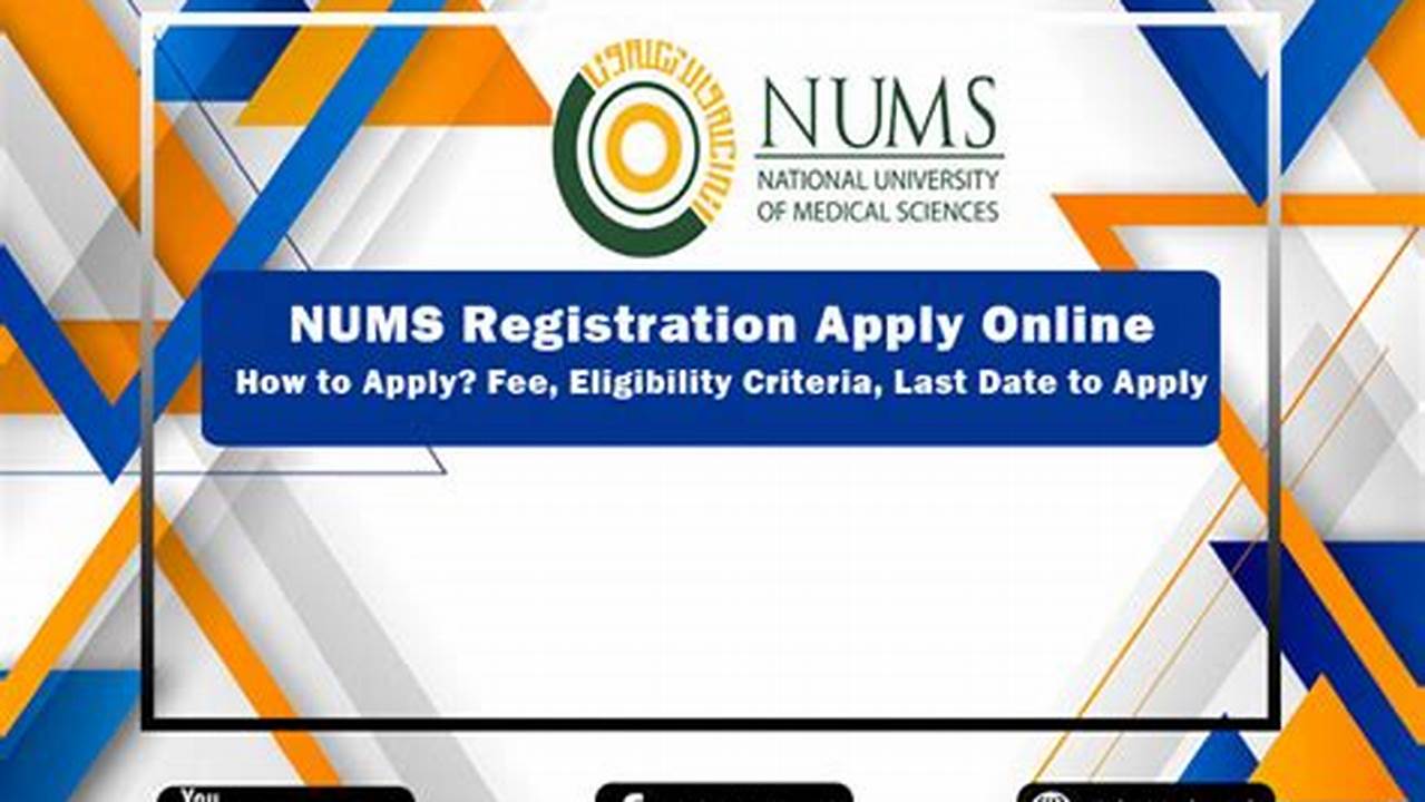 Nums Registration 2024