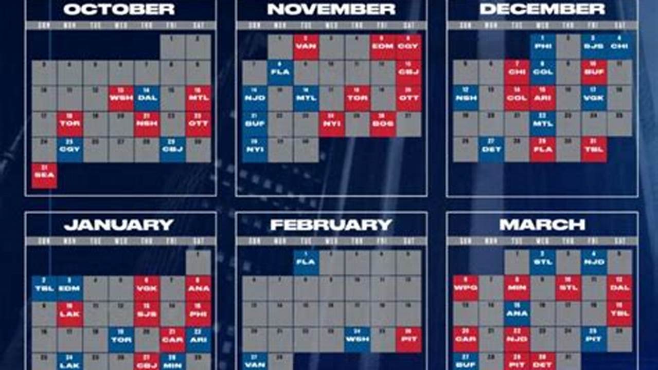 Ny Rangers Schedule 2024
