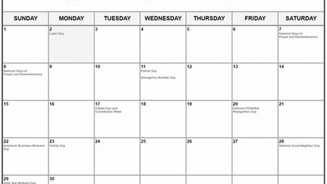 Nyc Events Calendar September