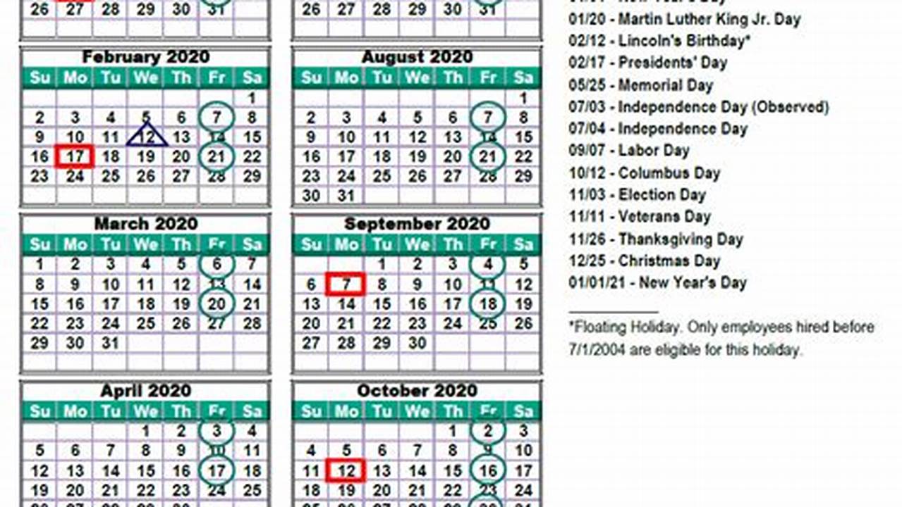 Nys Employee Calendar 2024