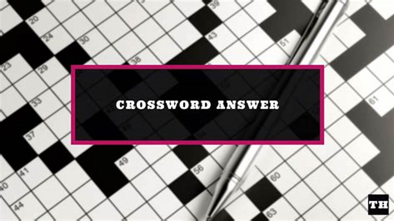 Nyt Crossword Answers November 1 2024