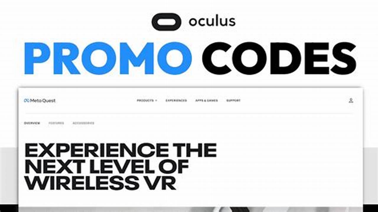 Oculus Promo Code 2024