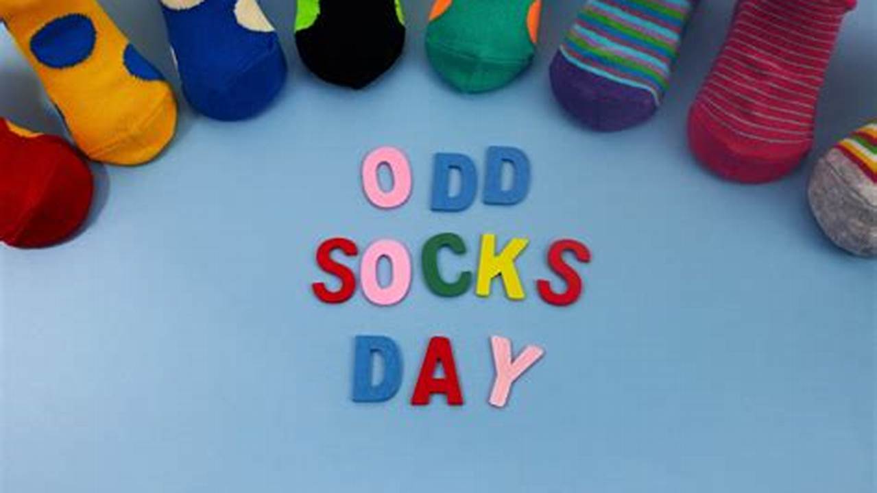 Odd Socks Day Is Held On The First Day Of The Third Week In November., 2024