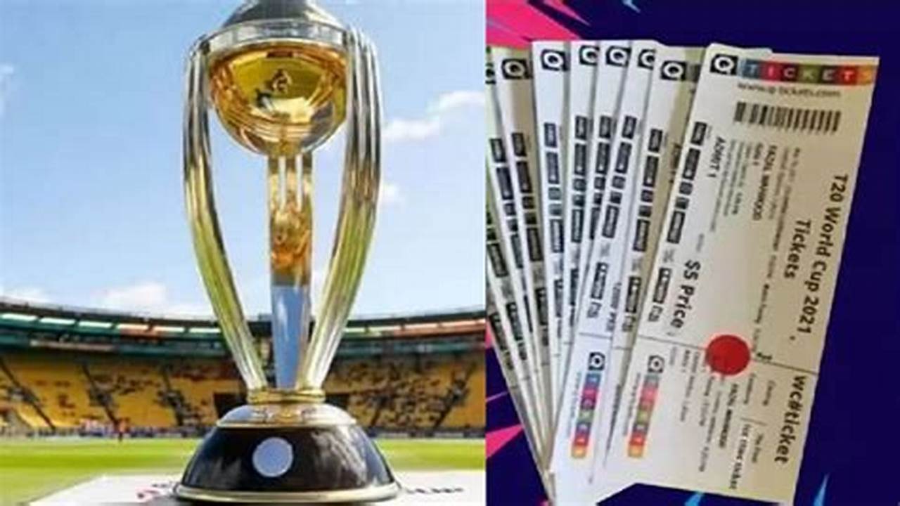 Odi Cricket World Cup 2024 Tickets - Gay Therine