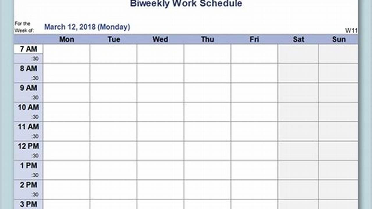 Office Scheduling Calendar