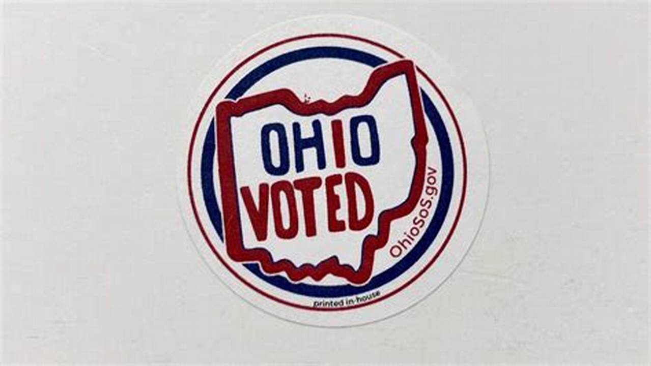 Ohio Election 2024 August