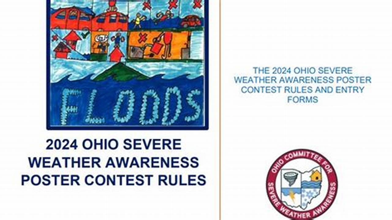 Ohio Severe Weather Poster Contest Awards Ceremony., 2024