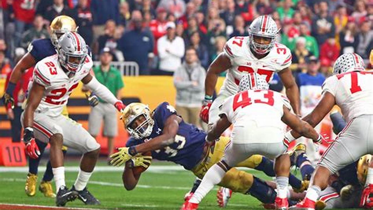 Ohio State At Notre Dame., 2024