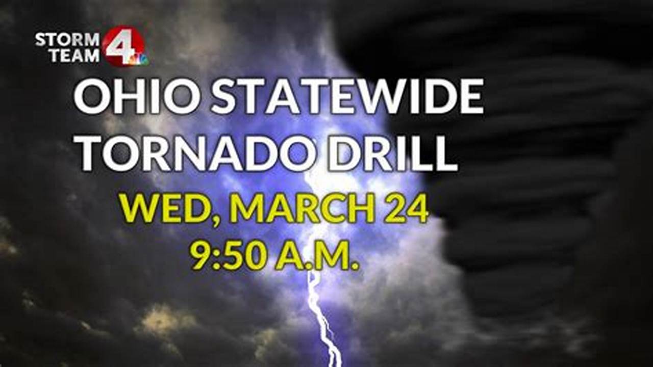 Ohio Tornado Drill 2024
