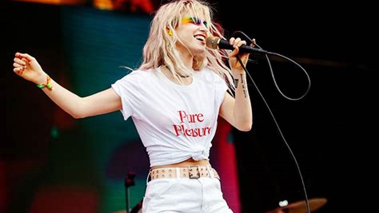 Oid Friend Hayley Williams And Her Band Will Now Open All 48 European Shows., 2024