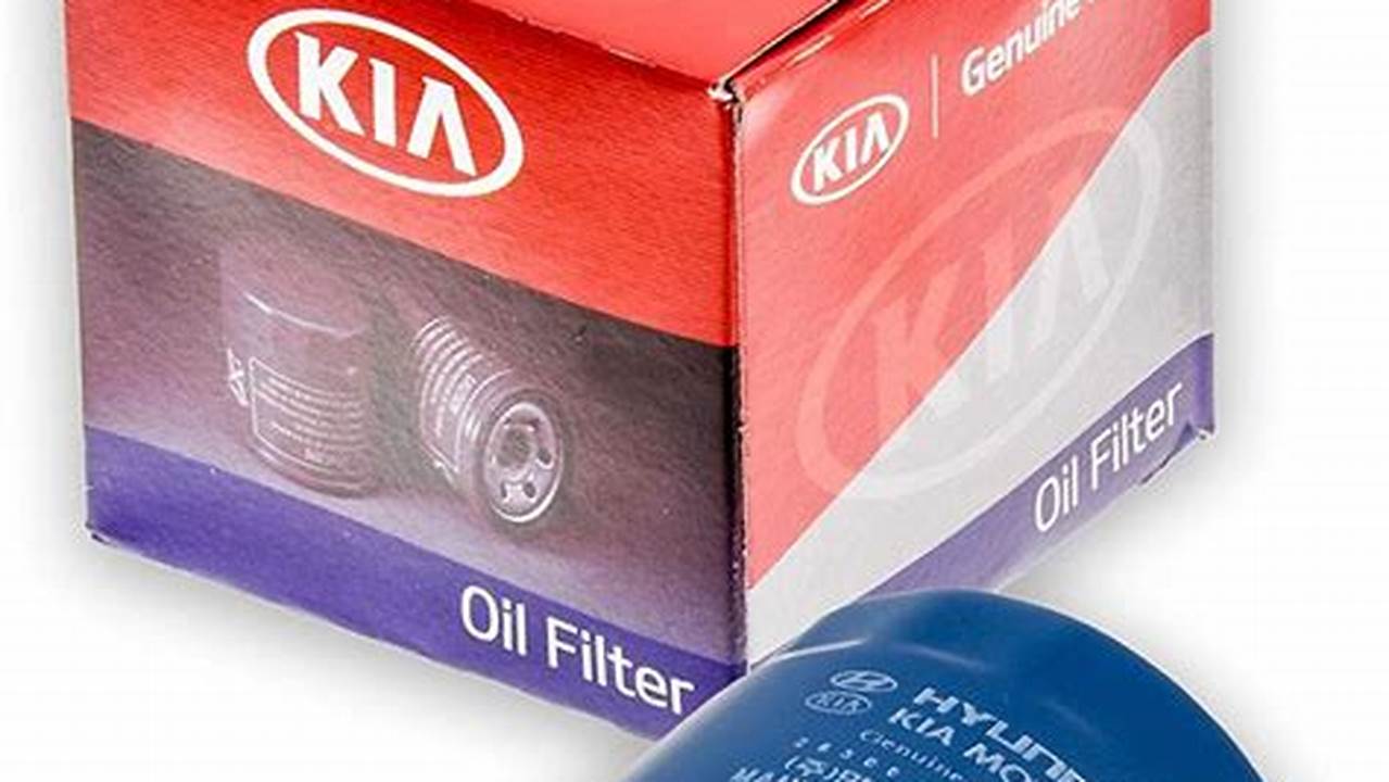 Oil Filter For 2024 Kia Sportage