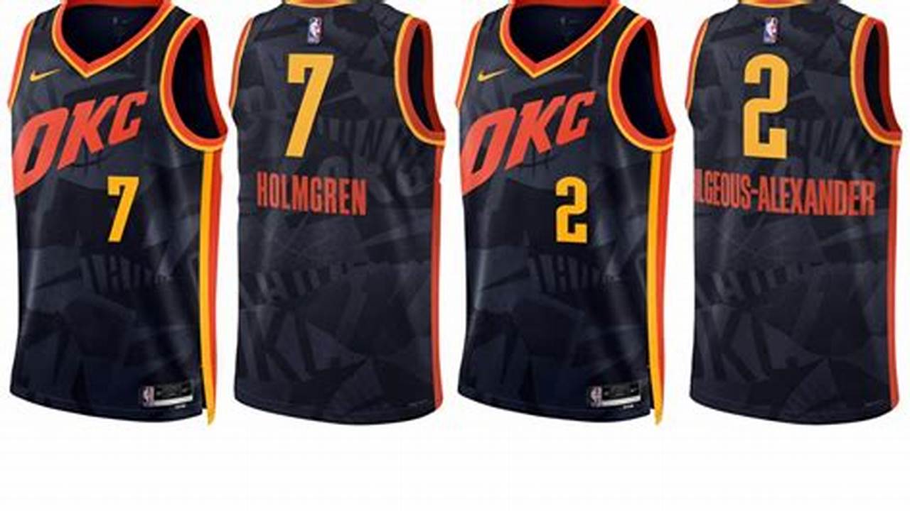 Okc Thunder City Jersey 2024