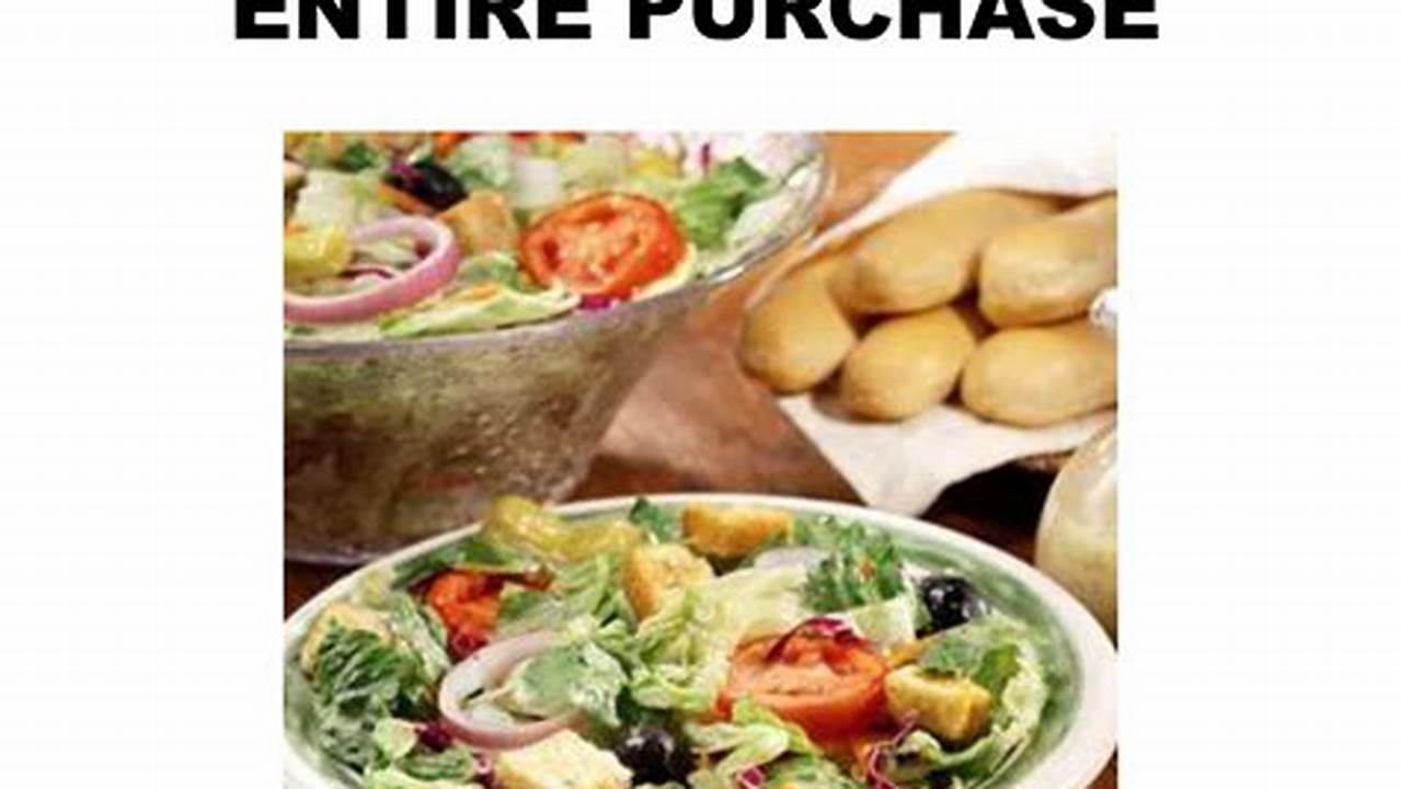 Olive Garden Coupon 2024: Save on Your Next Meal