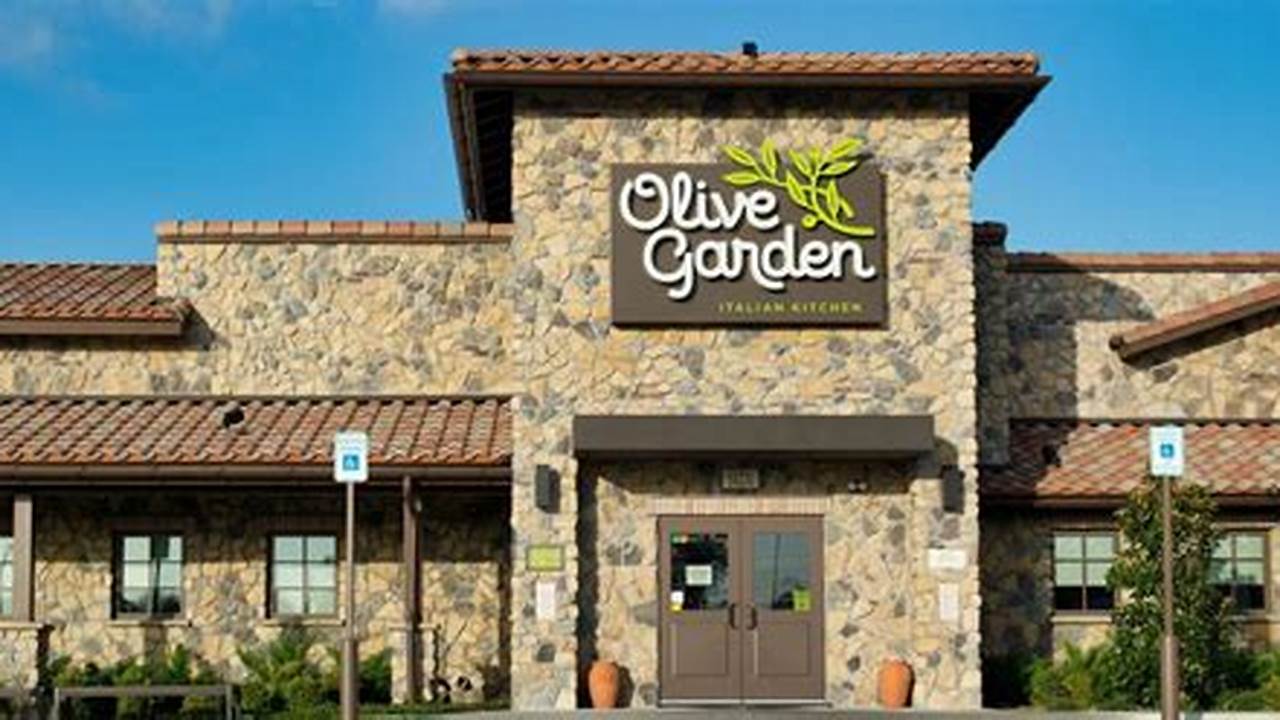 Olive Garden Open Easter 2024